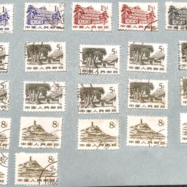 R11 China 1962 Regular Stamps Designs of Revolutionary Sacred Places (1st Print)