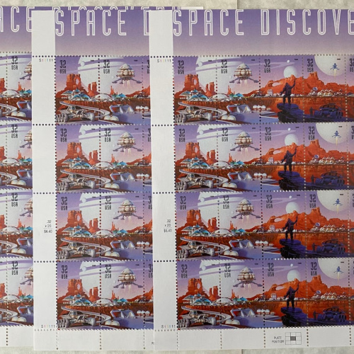 US Stamps 1997 to 2022 Space & Air 35 Sheets 477 Stamps & S/S 